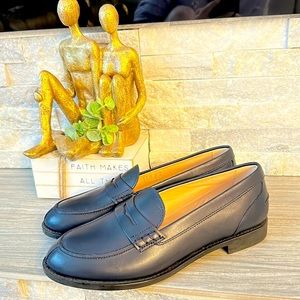 TOD’S blue leather Loafers